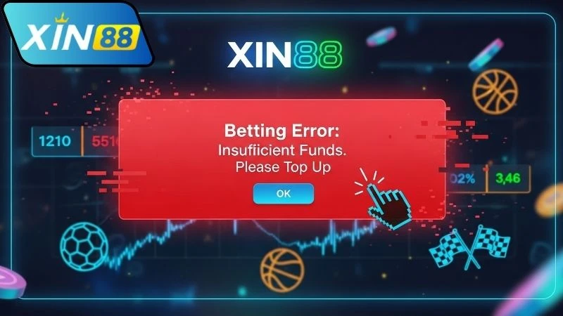 Các lỗi khi đặt kèo Xin88 thường gặp