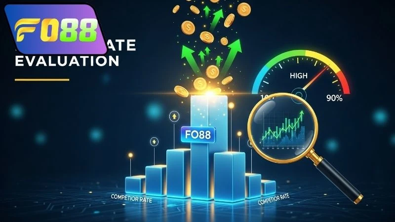 Đánh giá tỉ lệ trả thưởng Fo88 trong các trò chơi