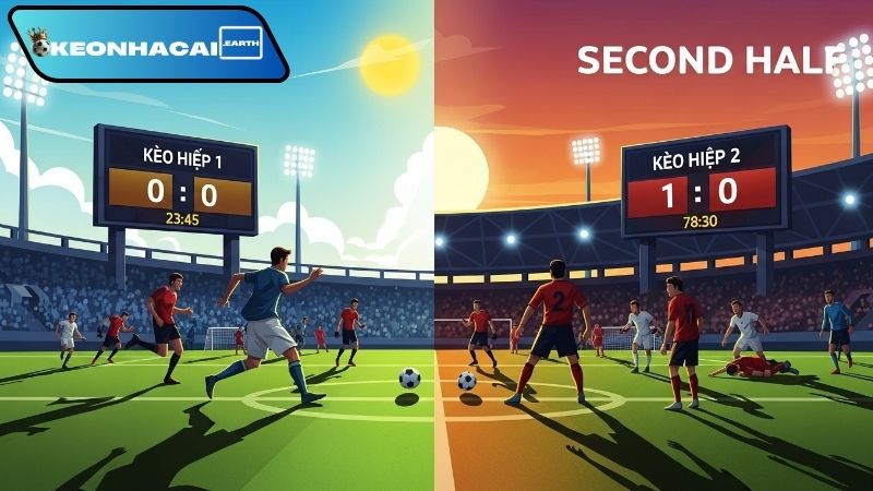 Cách chơi kèo hiệp 1 và hiệp 2